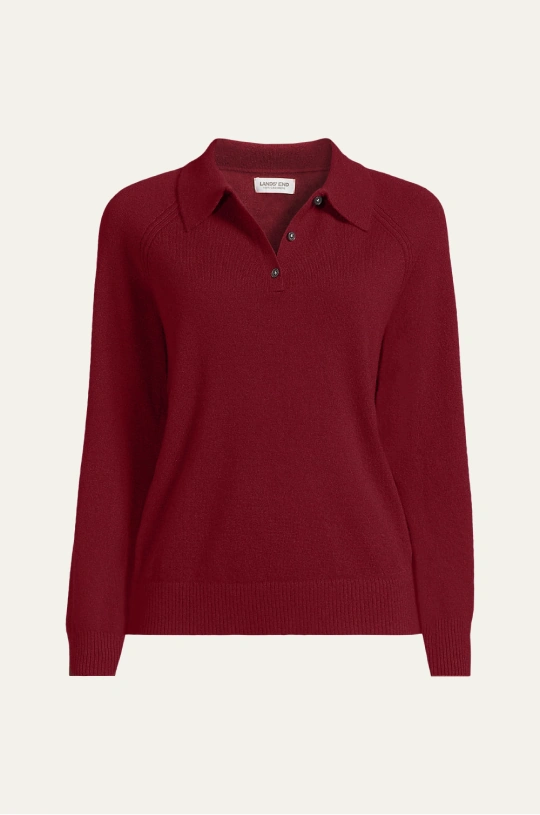 Kaschmir-Polopullover