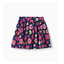 Mädchenröcke mit integrierten Shorts