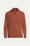 Pullover mit Viertelreißverschluss