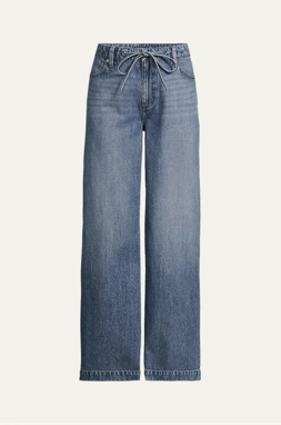Leinenmix-Jeans
