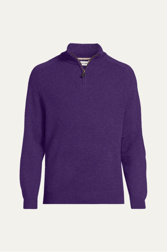 Reißverschluss-Pullover