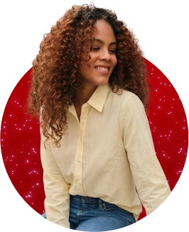 Bügelfreie Baumwoll-Bluse