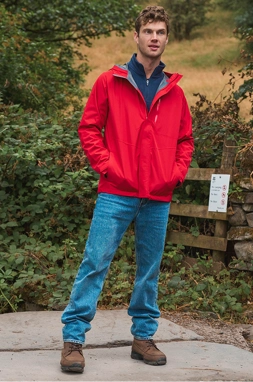 Verstaubare Regenjacke